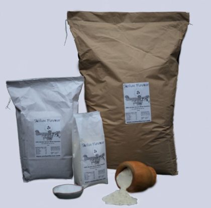 Sicilian Flavour Flour packages of 1, 5 and 25 Kg